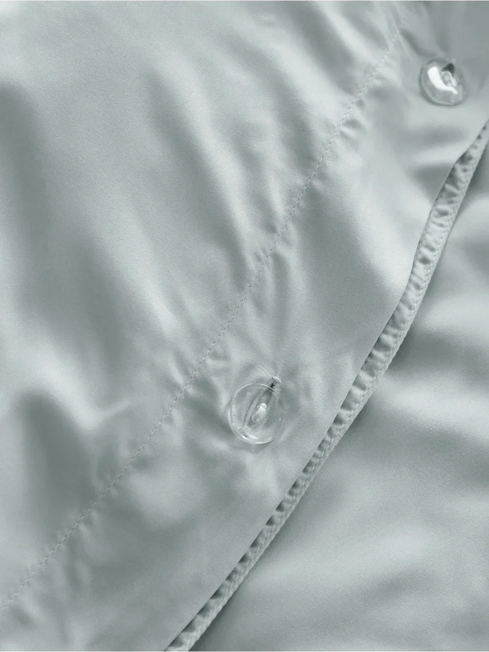 Quince Bamboo Duvet Cover Full/Queen Color: Mist